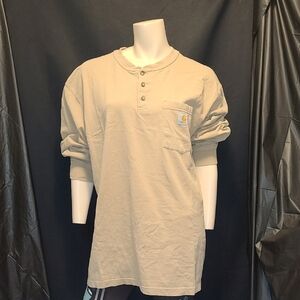 SIZE LARGE Carhartt Men's Loose Fit Heavyweight Long-Sleeve